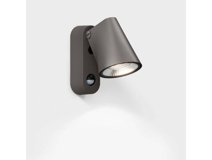 IP44.de Wandaußenleuchte stic control - Braun (cool brown) Mini