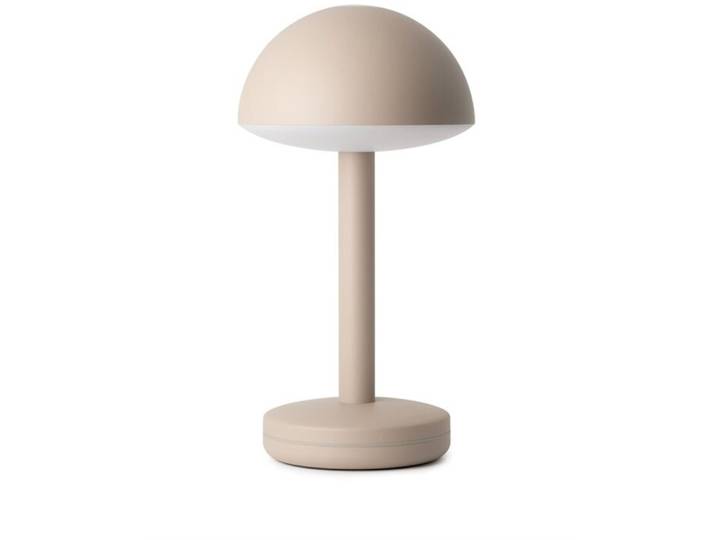 Diverse Tischlampe Humble beige Aluminium/Kunststoff H 29 cm