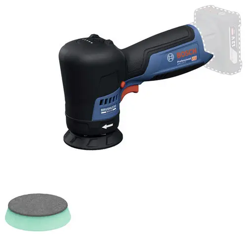 Bosch Professional GPO 12V-77 06019L3000 Akku Rotationspoliermaschine 12V 600 - 2200 U/min 77mm