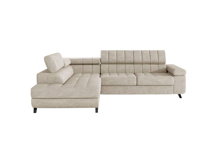 Mirjan24 Ecksofa Nord, Seite: Links, Champagner, L-Form, 264x203 cm, Wohnzimmer, Sofas & Couches, Wohnlandschaften, Ecksofas