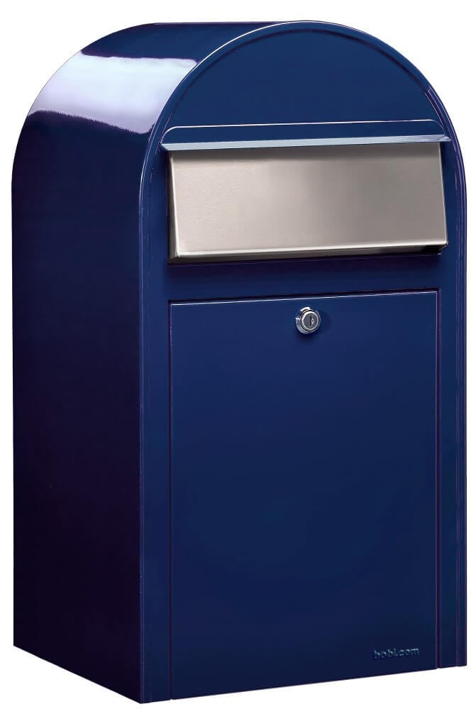 Brievenbus Grande 5003 i Donkerblauw Bobi Wandmontage