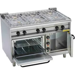 EKU Thermik 750 Gasherd PowerBurner JGEH-6
