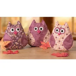 buttinette Näh-Set "3 Eulen"