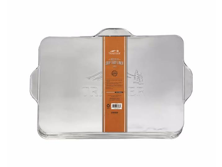 Traeger Drip Tray Liner Timberline 850 5er Pack Einsatz für Fettauffangblech – Grillschale/Grillpfanne/Grillgeschirr