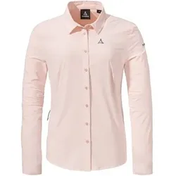 SCHÖFFEL Damen Bluse Blouse Style Dunajec WMS, Größe 46 in Pink Pink
