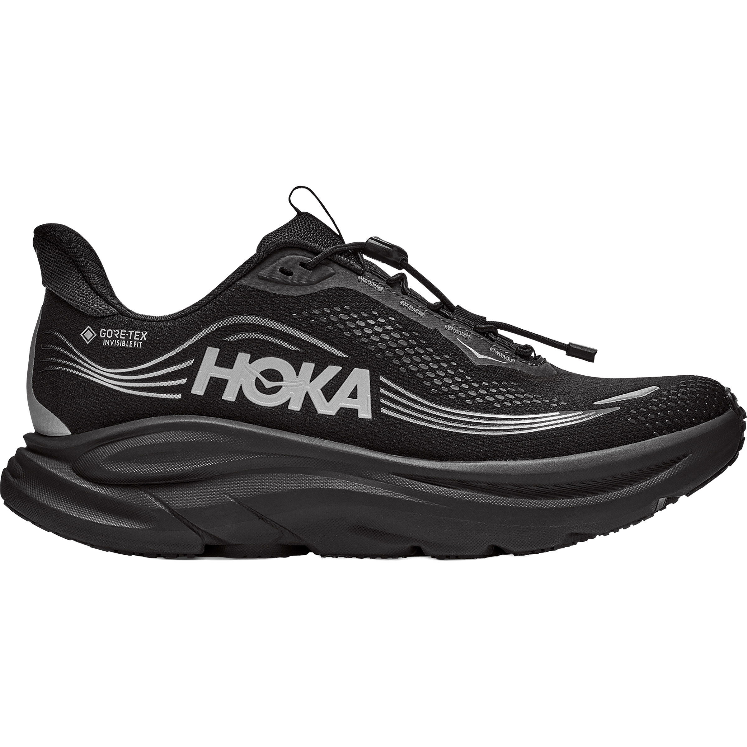 Hoka Clifton 11 GTX Herren Laufschuhe grau Größe 43 Laufen Wasserdicht