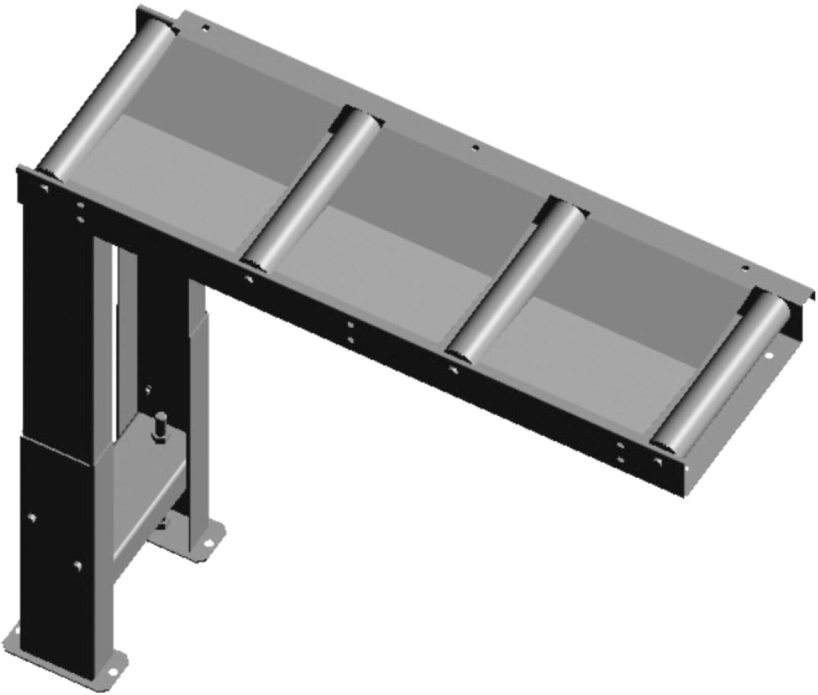 metallkraft Rollenbahn 1000 x 290 mm (3649076)