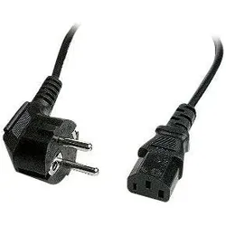 OEM Cable Alimentation secteur 1.8m NOIR, Elektronikkabel + Stecker, Schwarz