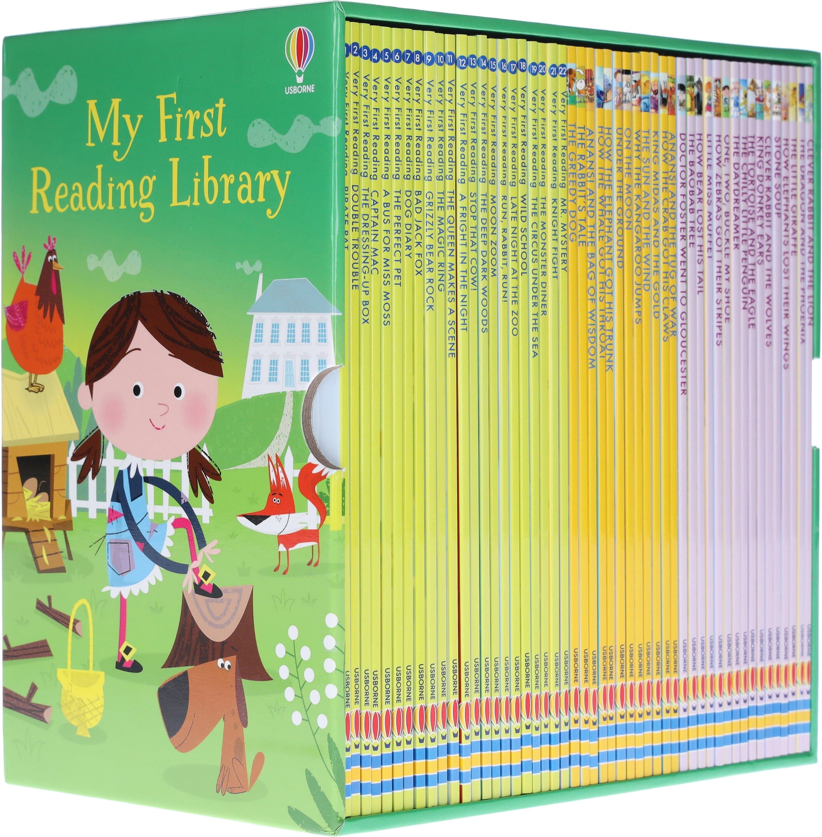 My First Reading Library By Usborne 50 Books Collection Box Set - Ages 5-7 - Paperback Usborne Publishing Ltd