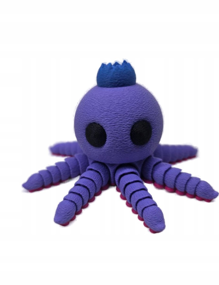 Blueberrinni Octopussini Flex Figuur - Schattige Brainrot Meme Collectible