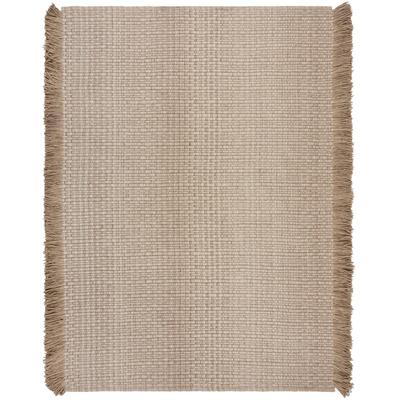 Teppich FLAIR RUGS "Rene", beige, B:160cm H:4mm L:230cm, Kunstfaser, Wolle, Teppiche, Teppich, aus gewebter Wolle