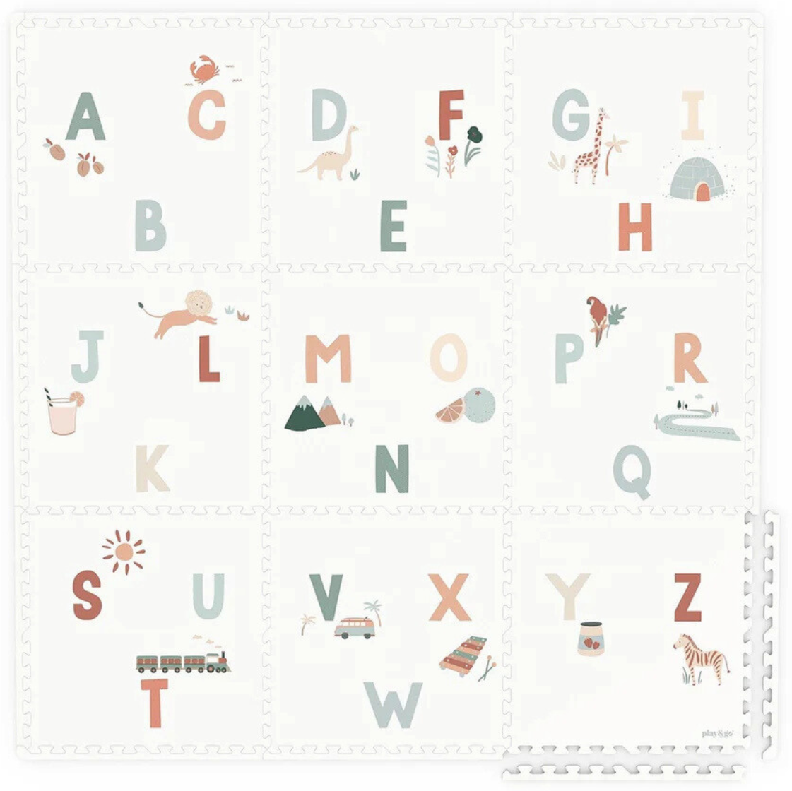 Play&Go; Alfombra de Juego Puzzle EEVAA - Alphabet