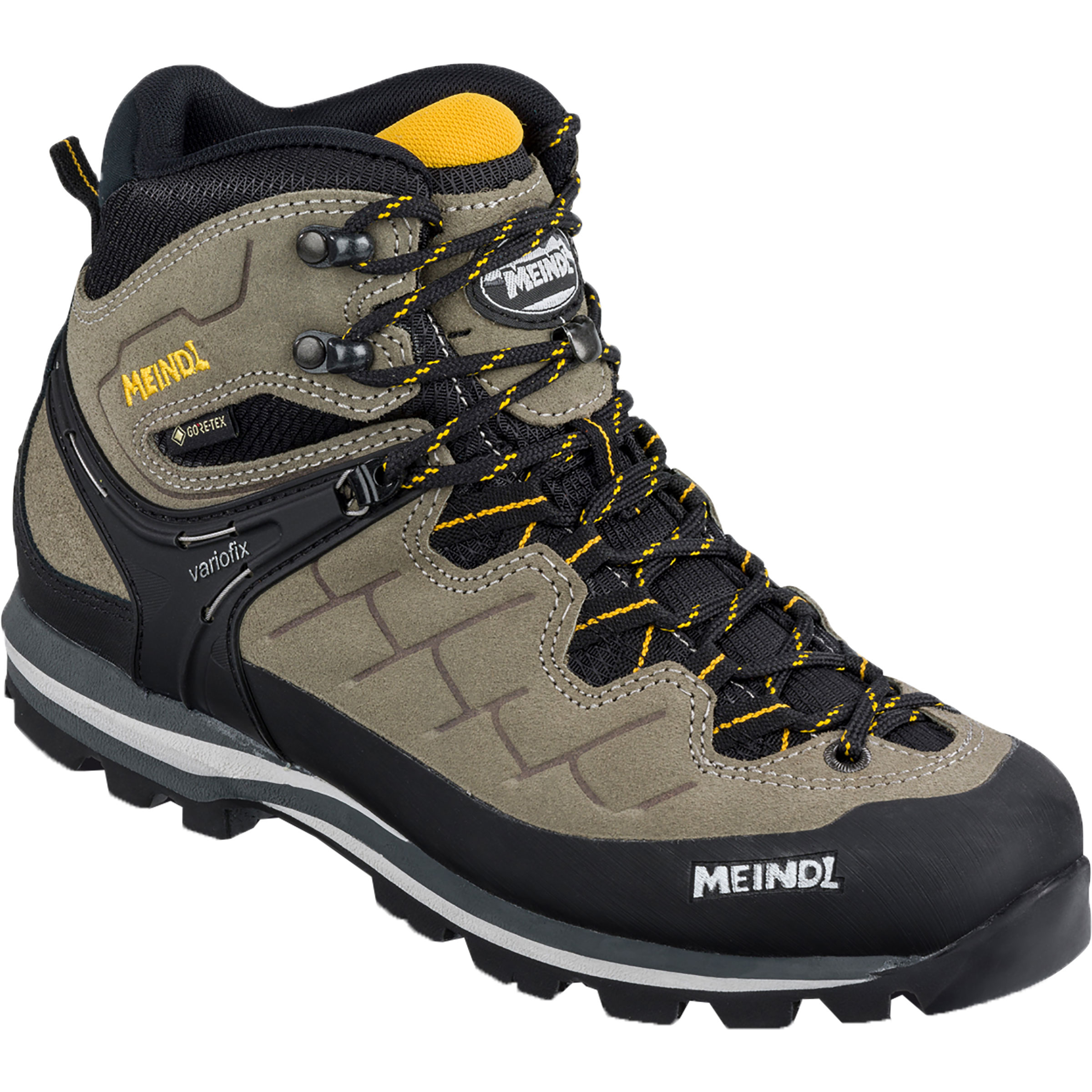 Meindl Litepeak GTX Damen Wanderschuhe beige Größe 42 Camping Wasserdicht