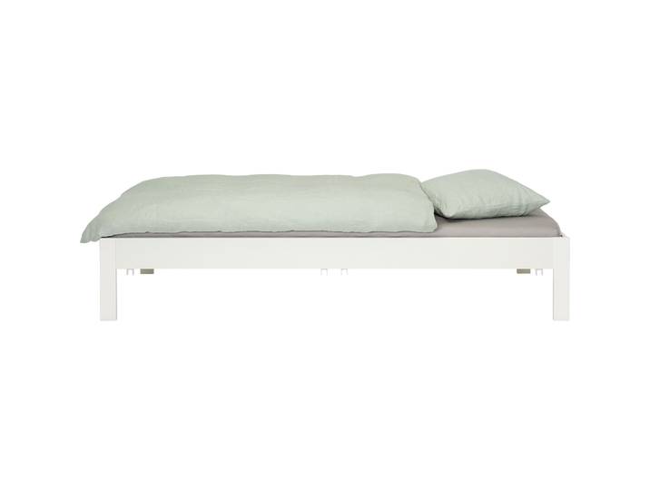 Kinderbett Iver weiss MDF 90 x 200 cm
