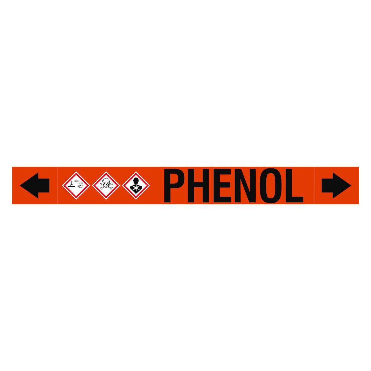 Brady ASME - Rohrmarkierer - Phenol (ASMEPM-100X920MM-PHENOL)
