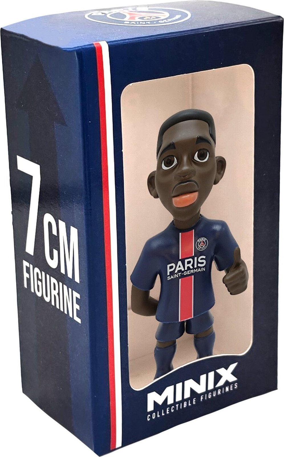 Asmodee MINIX Voetbal Club PSG Dembélé, 7 cm