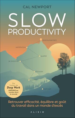 Cal Newport - Slow productivity : retrouver efficacité, équilibre et goût du travail dans un monde d'excès - Preis vom 09.10.2026 07:28:09 h