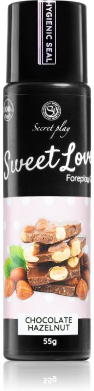 Secret play Sweet Love gel lubrifiant aromatisé Chocolate Hazelnut 55 g