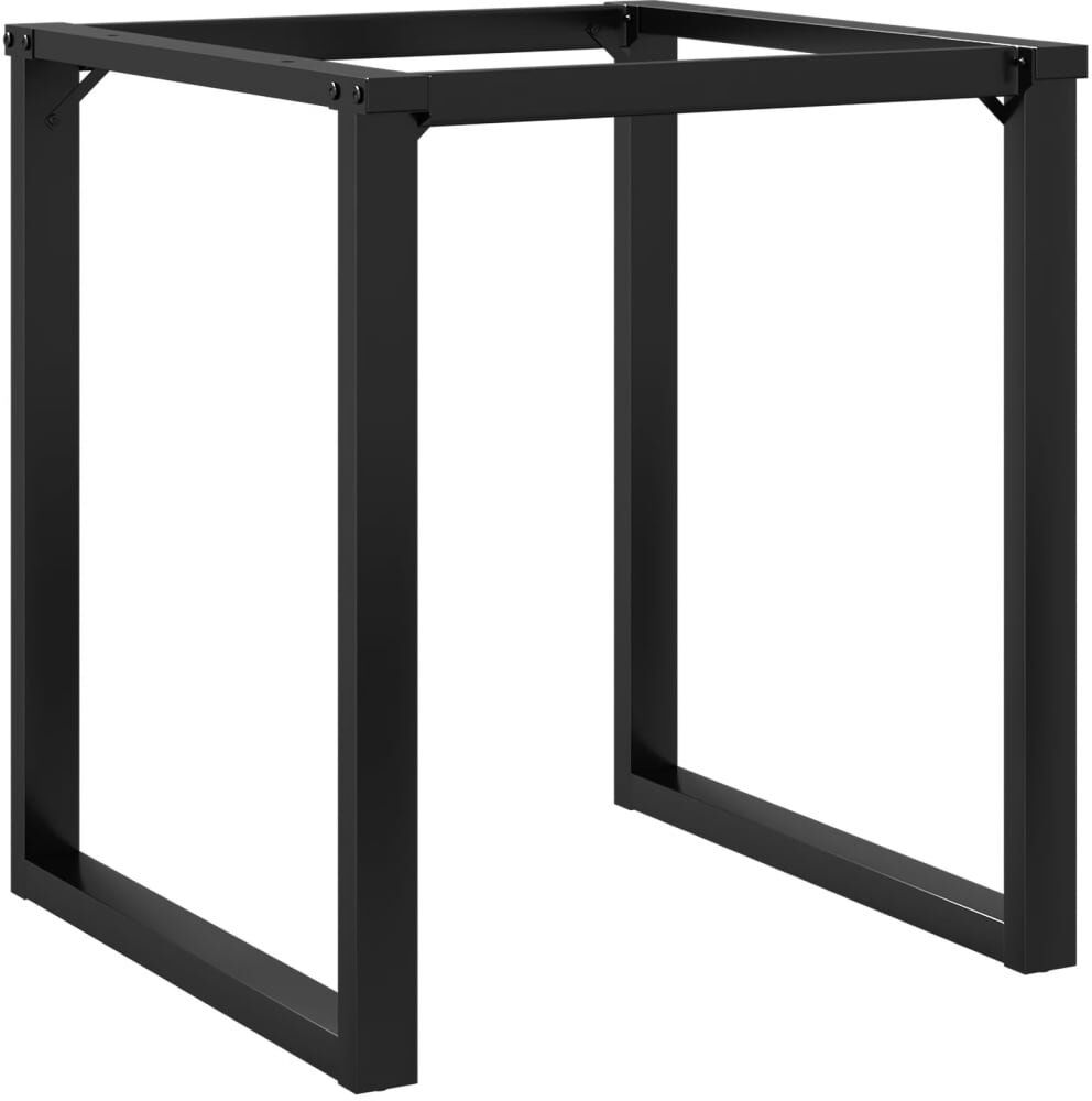 Borough Wharf Steel Table Leg Black 73cm H x 70cm W x 70cm D