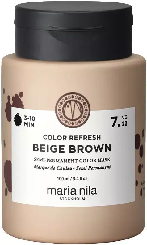 Maria Nila Colour Refresh 7.23-Beige Brown