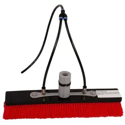 Axis Line Solarbürste 60 cm mit 2 innenlieg. Wassersprühdüsen o.Gewinde
