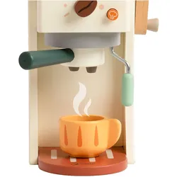 Classic World Klassische Kaffeemaschine aus Holz