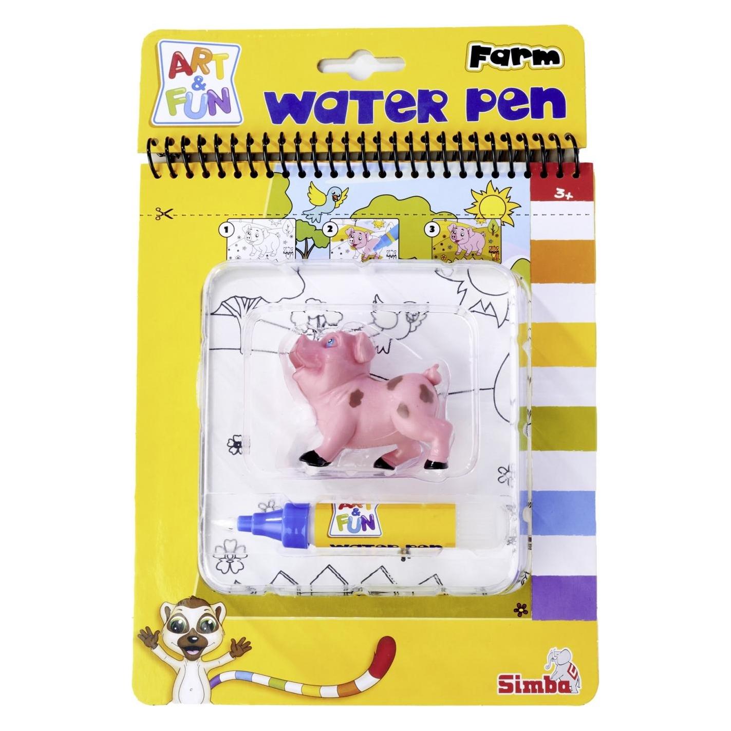Simba A&F Water Magic Bauernhof Malbuch (106334634)