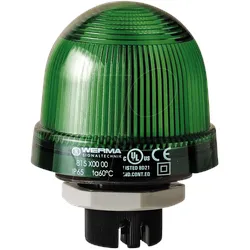 WERMA 815 200 00 - Einbauleuchte, schlagfest, grün, 12-240 V