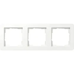 Gira 0213151 Abdeckrahmen 3-fach Gira E1 Reinweiß m