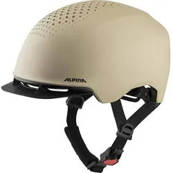 ALPINA Herren Helm IDOL, Größe 52 in Braun Braun
