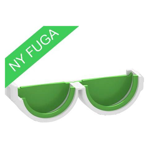 LK FUGA Doppelsteckdose 2-polig mit Erdung 2 Modul, ohne Abdeckung (5703302157070)
