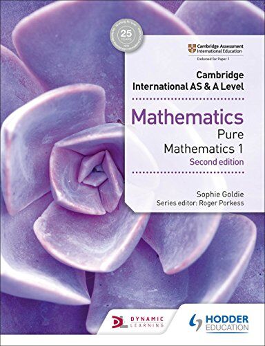 Sophie Goldie - Cambridge International AS & A Level Mathematics Pure Mathematics 1 second edition - Preis vom 14.10.2026 23:07:16 h