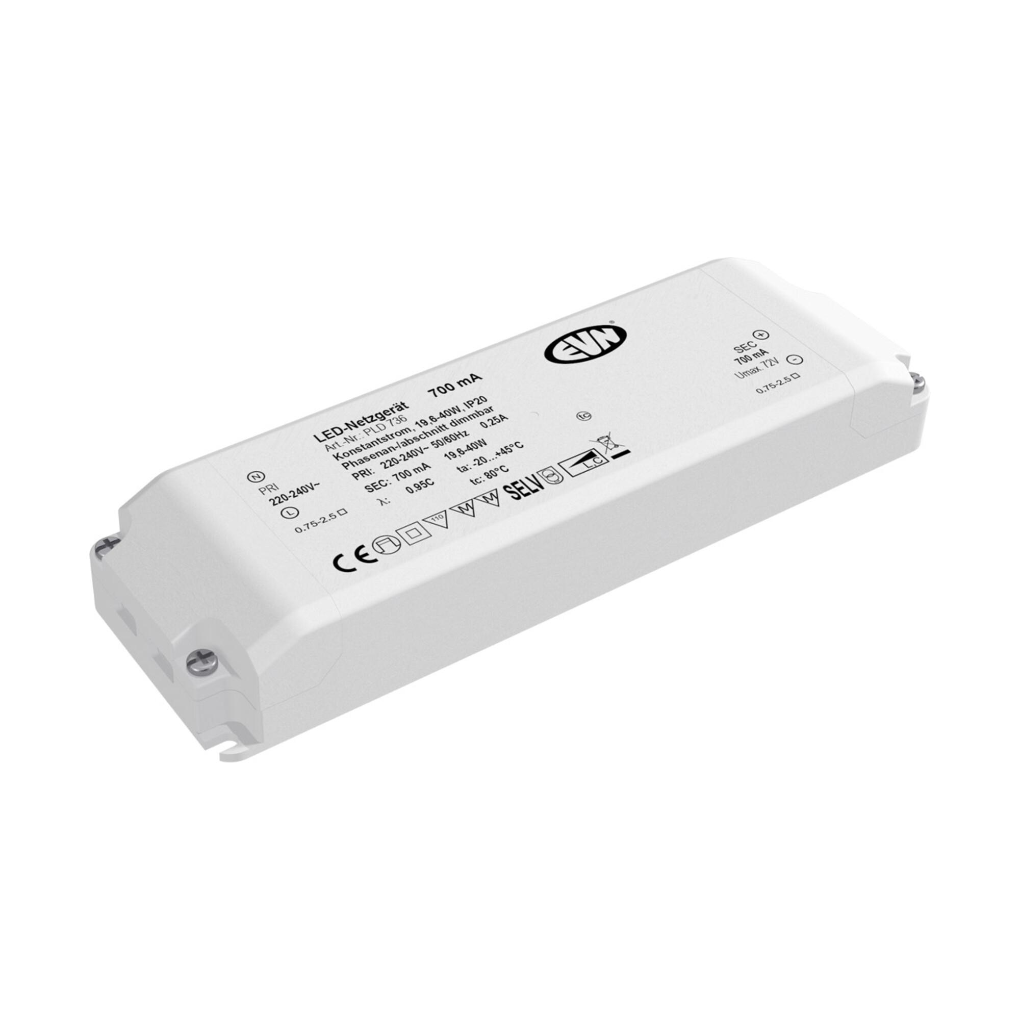 EVN Lichttechnik LED-Netzgerät 700mA 17-36 Watt dim PLD 736 ; evn_lichttechnik (PLD736)