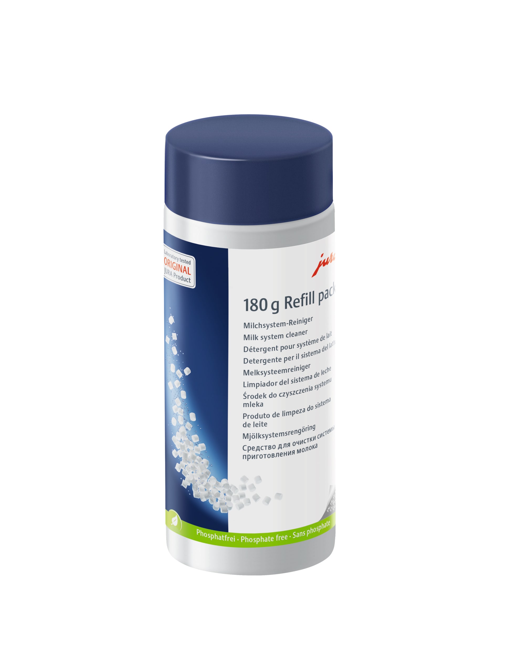 JURA Milchsystem-Reiniger Mini-Tabs 180 g Nachfüllflasche 24212