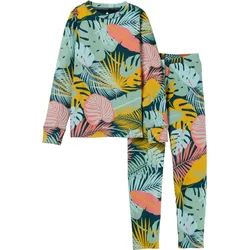 BURTON KIDS FLEECE SET Longsleeve & Hose 2026 oversized tropical - XL