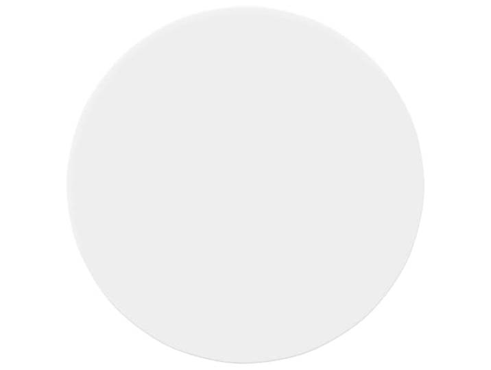 KGHFDVB Tischplatte Weiß rund 80 x 80 x 1,5 cm Holzwerkstoff rundes minimalistisches Design, für Esszimmer und Wohnzimmer, 80 x 80 x 1, 5 cm, 6, 2 kg, ideal für DIY-Projekte