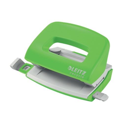 LEITZ Locher Recycle Mini grün