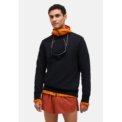 Sweatshirt PEAK PERFORMANCE "M Original Small Logo Crew", Herren, Gr. M, schwarz, 78% Baumwolle, 22% Polyester, unifarben, normal normal, Rundhals, Sweatshirts Sweatshirt, Ton-in-Ton-Nähte