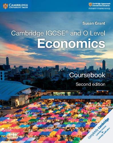 Susan Grant - Cambridge IGCSE® and O Level Economics Coursebook (Cambridge International IGCSE) - Preis vom 06.10.2026 07:26:00 h