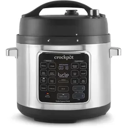 Crockpot Express Pot Turbo, Dampfgarer + Reiskocher, Silber
