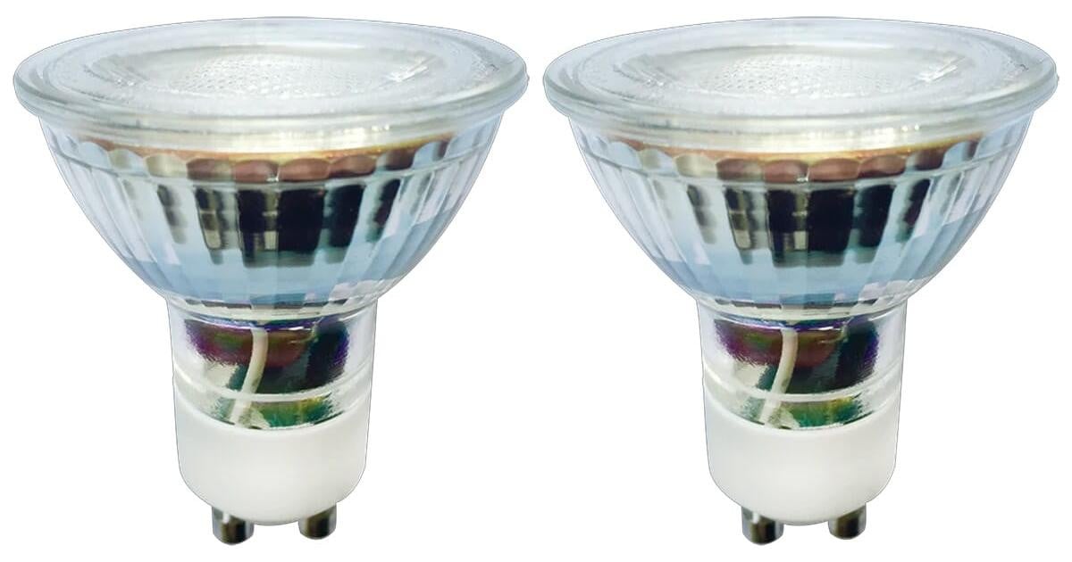 LED Line LED Spot PAR16 GU10 Helder - 5W 340lm 6500K Koudwit - 2 stuks