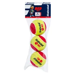 Tennisbälle - Babolat - RED FELT - 3er