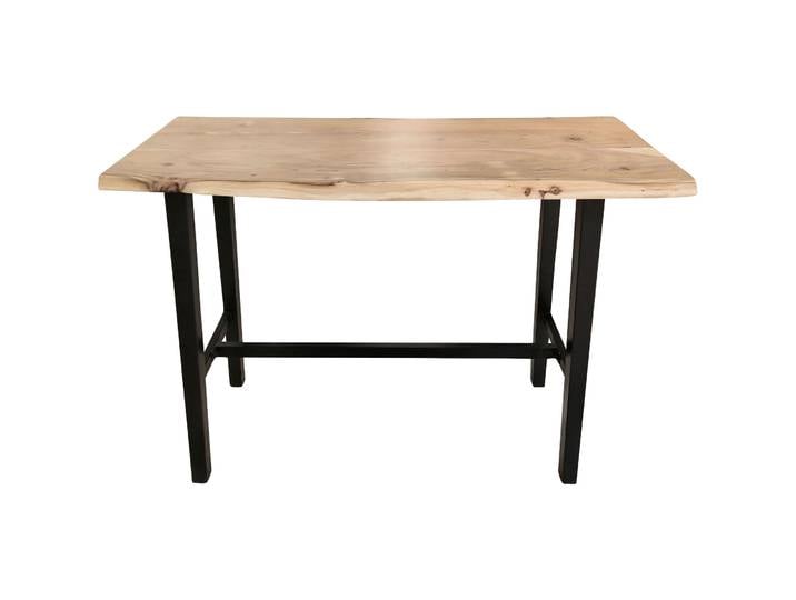 Bartisch Cem natur Akazie Massivholz B 125 T 51 cm