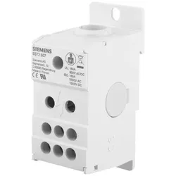Siemens 5ST2507 Verteilerblock 1-pol., 160A, 690V Eingang: 1x 10-70mm2 Ausgang: 6x 2,5-16mm2