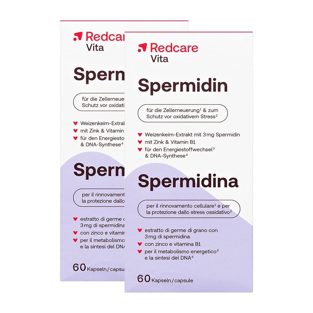 Redcare Vita Spermidin x2 2x60 St Kapseln