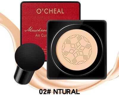 Inspired Finds OCHEAL Mushroom Head BB Cream Foundation Smooth Face Makeup Concealer Cushion Compact 02 Natural Red