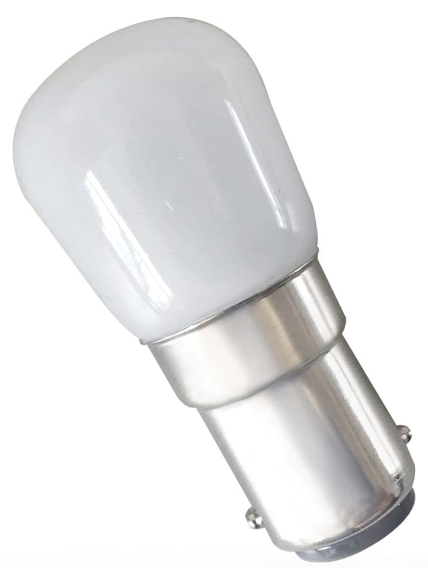 Spectrum LED Kogellamp P45 BA15d Mat - 1.5W 150lm 6000K - Koudwit