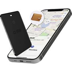 sbs mobile Track my Card AirTag Schlüsselanhänger Schwarz TEFINDCARDAPGOK
