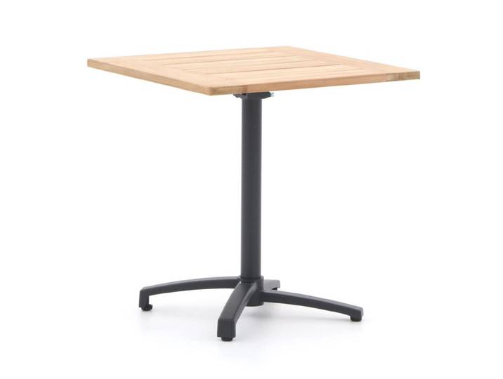 Inklapbare tafel Bellagio Vierkant Tuintafel Teakhout