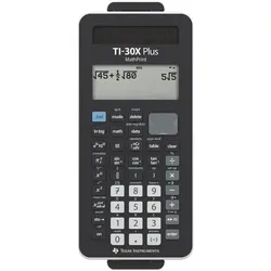 Texas Instruments Taschenrechner »TI-30X Plus MathPrint« schwarz, 8x1.6x18.4 cm